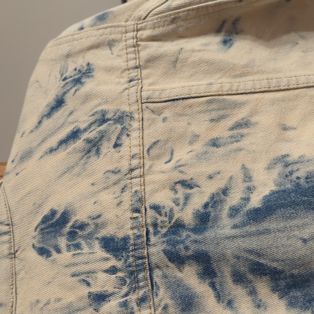 Free People Jones Tie Dye Jean Jacket - Picture 6 of 7